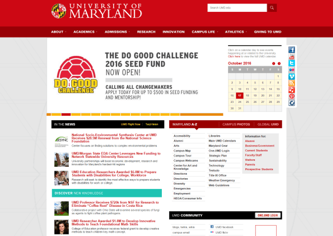 University of Maryland