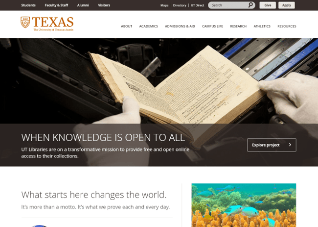 University of Texas
