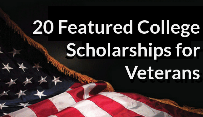 college scholarships veterans