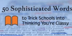 sophisticated words to use in creative writing
