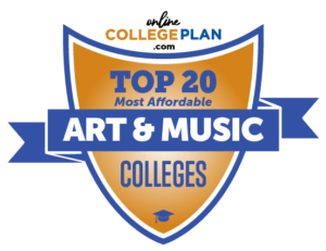 Top 20 Most Affordable Colleges for Art & Music