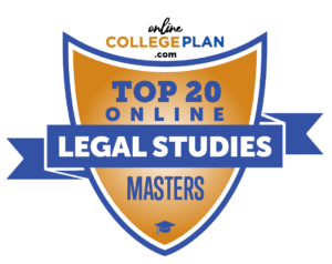 Top online masters programs, online master's degree, best online masters programs, masters in legal studies, online degree in legal studies