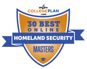 online masters in homeland security